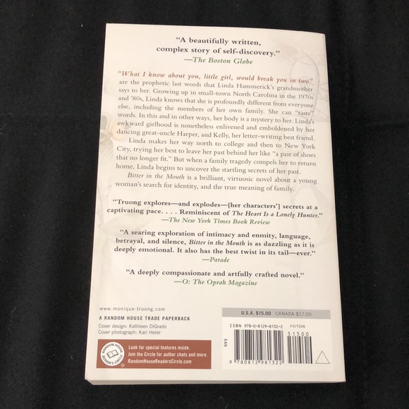 ⭐️ Free Add-On ⭐️ Bitter in the Mouth by Monique Truong (Book) - Picture 2 of 3